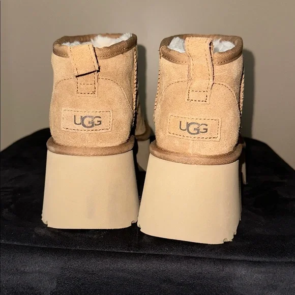 New UGG Platform Ankle Boots - Picture 3 of 5